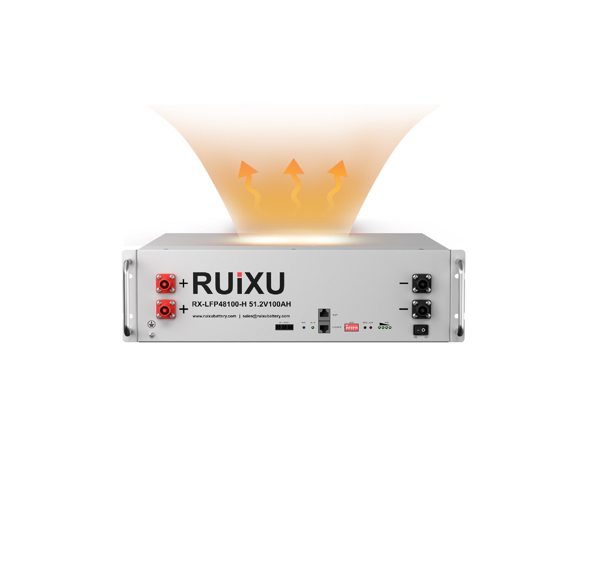 RUiXU 5.12kWh 51.2V Self Heating Lithium Battery