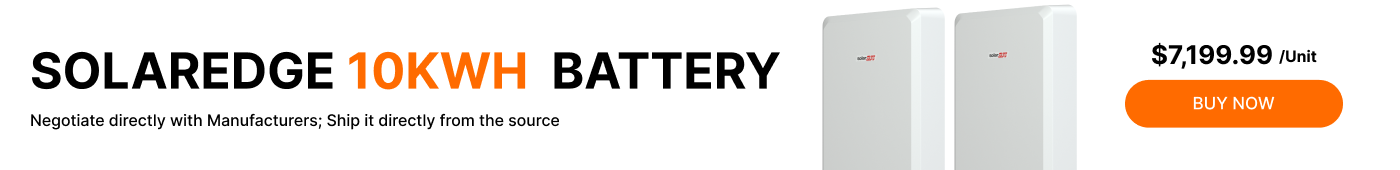 SolarEdge 10kWh 400V Home Battery