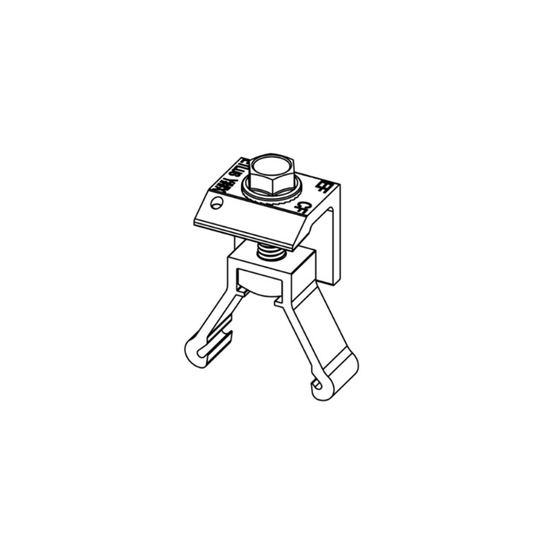 IRONRIDGE  ClickFit End Clamp (30-40mm), Black (Priced as each)