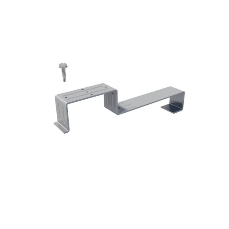 IRONRIDGE  Tile Conduit Mount, Mill (Priced as each)