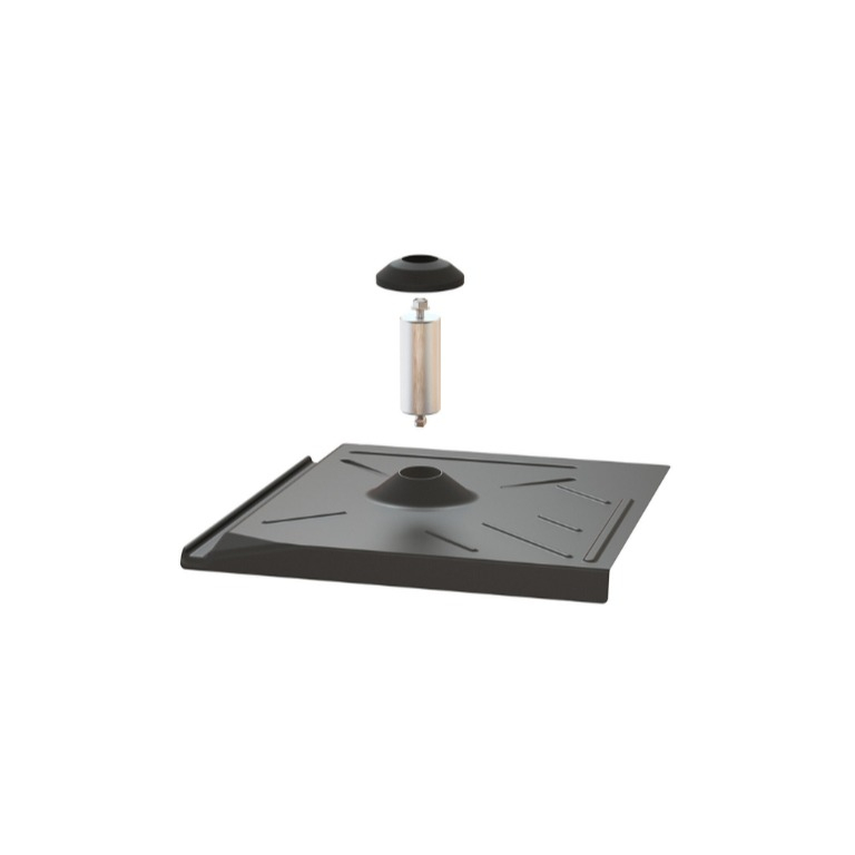 Pegasus Solar Flat Tile Flashing Mounting -Pack of 12