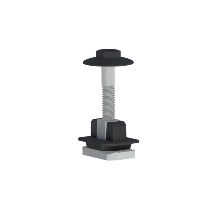 IRONRIDGE  Aire Lock Mid, Black (30mm - 40mm) (Priced as each)