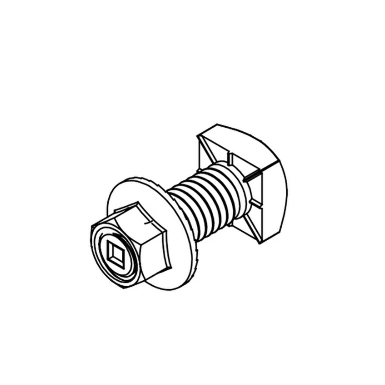 IRONRIDGE Square-Bolt Bonding Hardware (Priced as each)