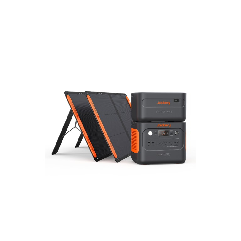 Jackery Explorer 1000 Plus (2kWh) + SolarSaga 100W x 2