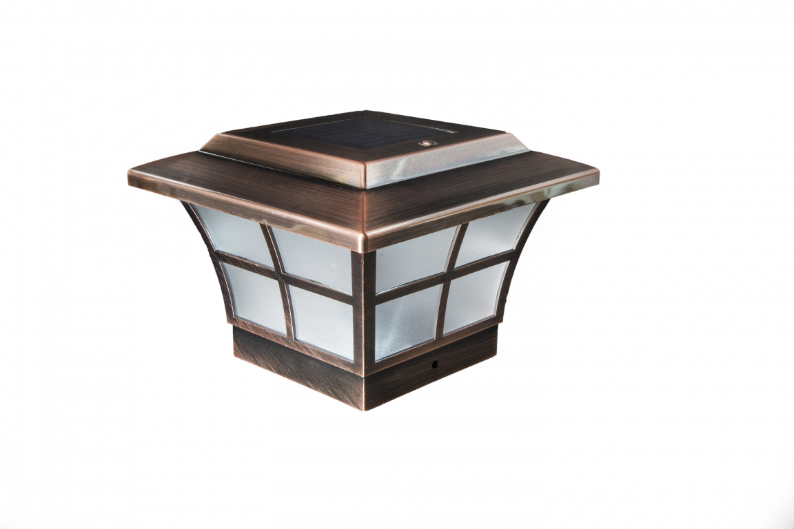 Classy Caps Prestige Solar Post Cap Light 4x4 (Copper)