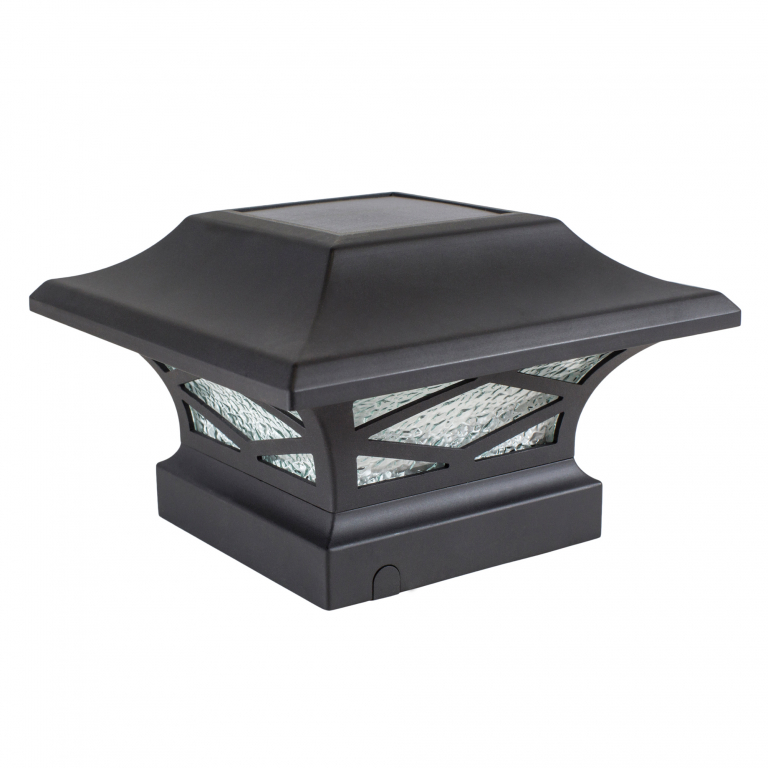 Classy Caps Kingsbridge Dual Lighted Solar Post Cap