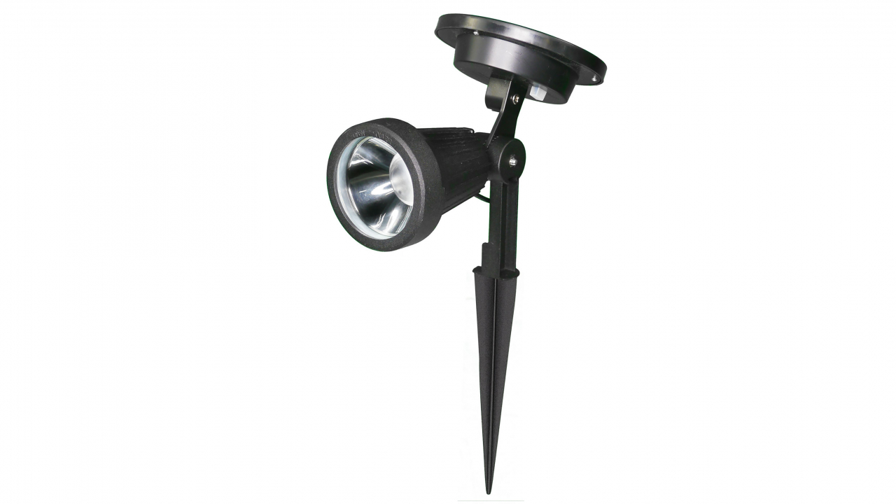 Classy Caps High Performance Solar Spotlight (Black)