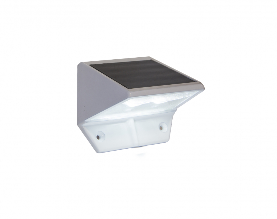 Classy Caps Deck & Wall Light (White Aluminum)