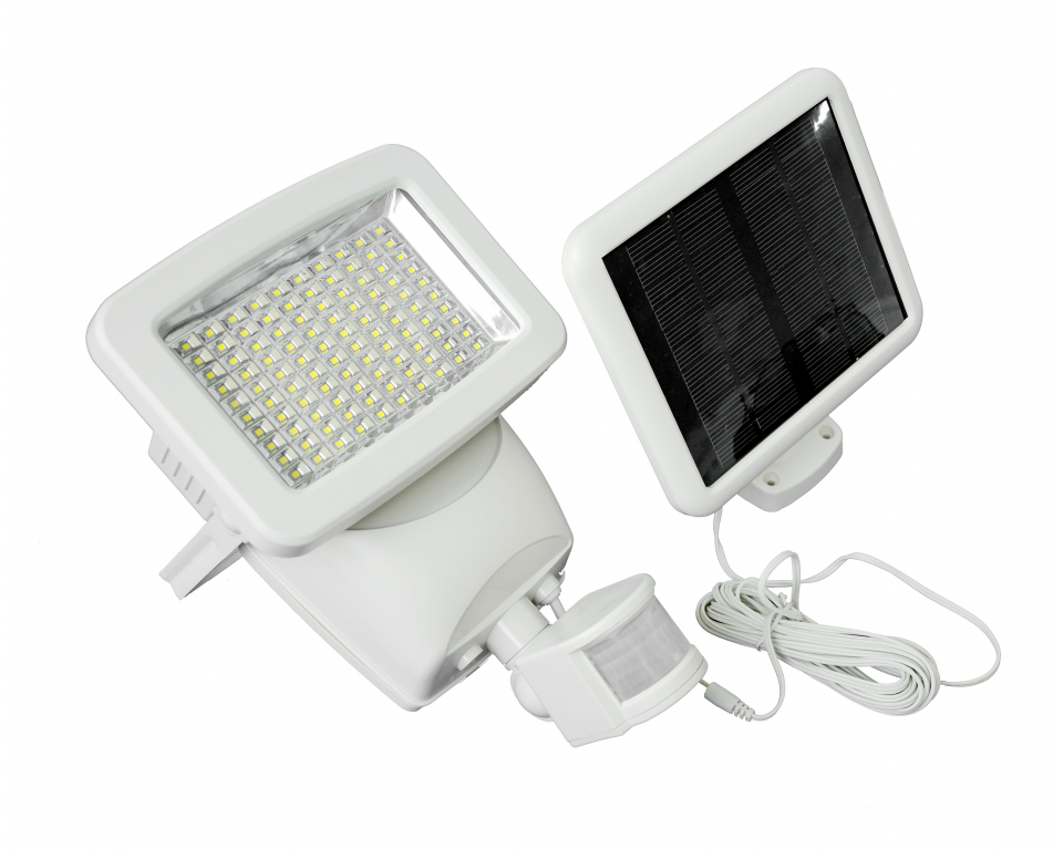 Classy Caps Solar Motion Sensor Security Light (White)