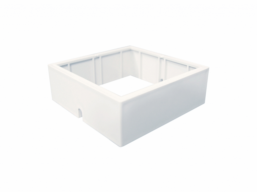 Classy Caps Adaptor 3.5 x 3.5 (White)