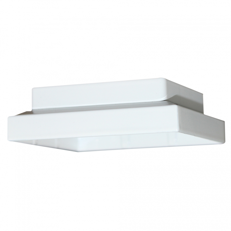 Classy Caps Adaptor Imperial Aluminum 3 x 3 (White)