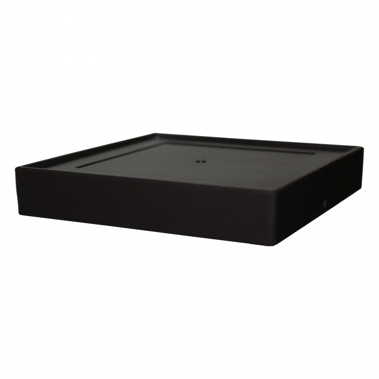 Classy Caps Base imperial Aluminum 4.5 x 4.5 (Black)
