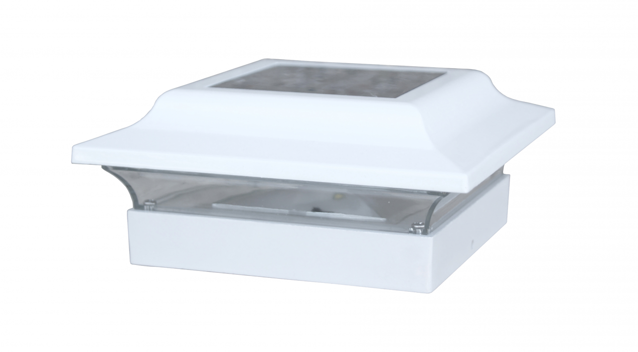 Classy Caps Base Imperial Aluminum 4.5 x 4.5 (White)