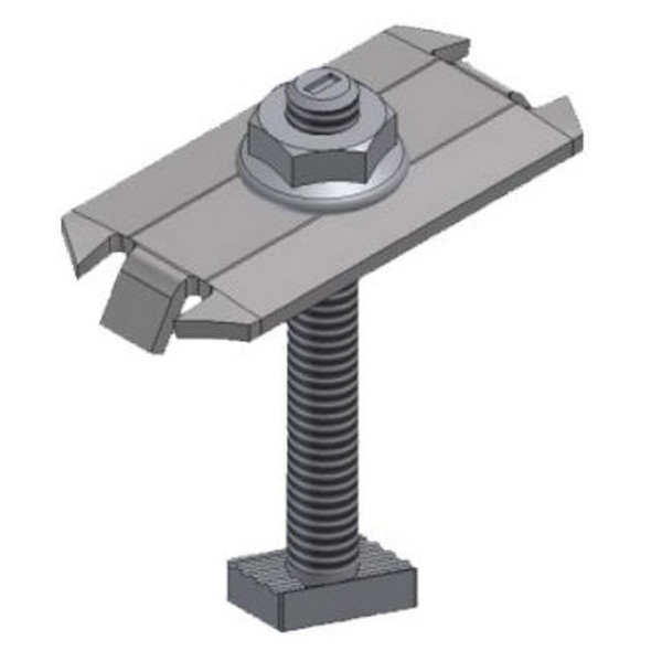 UNIRAC SM Mid Clamp Clear Stainless Steel (Pack of 20)