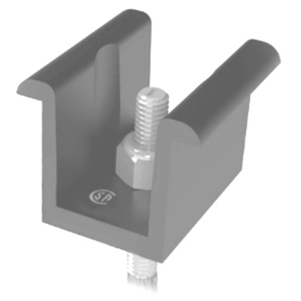 UNIRAC SM PRO SERIES MID CLAMP MILL (Priced as each)