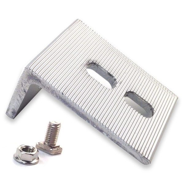 UNIRAC Serrated L-Feet with T-Bolt (Priced as 1 pc)