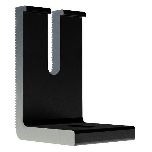 IronRidge Slotted L-Foot Black Finish