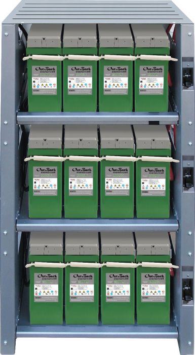 OutBack Power 3 Shelf Comprehensive Battery Enclosure