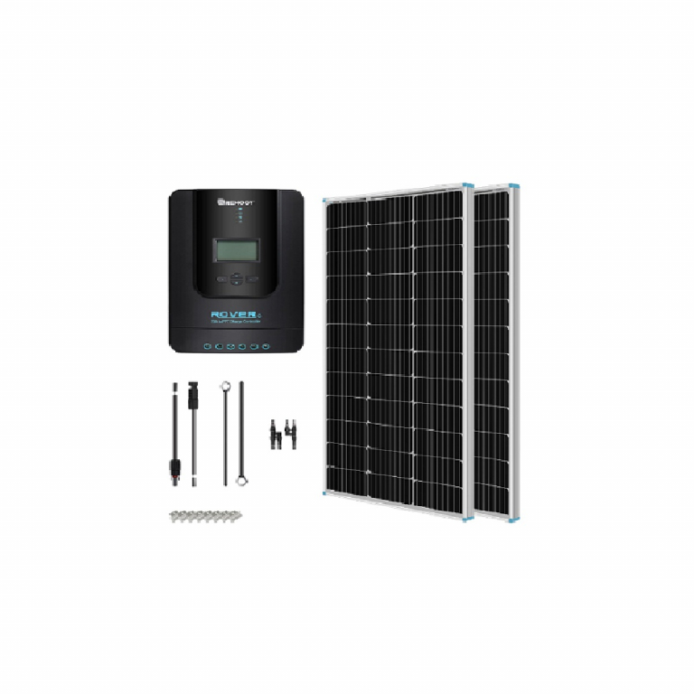 Renogy 200W 12V Solar Starter Kit w/ 40A MPPT Charge Controller