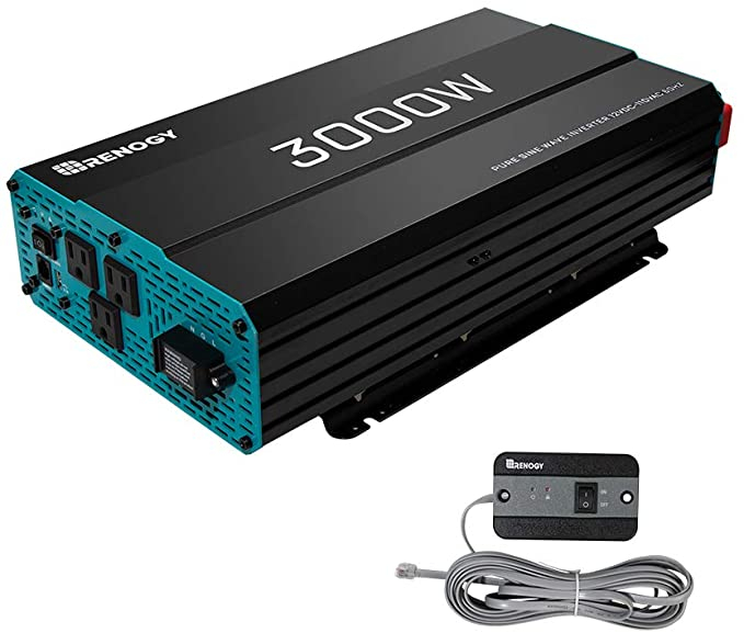 Renogy 3000W 12V Pure Sine Wave Inverter
