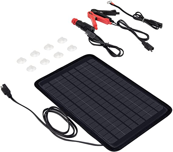 Renogy 5W Solar Battery Trickle Charger Maintainer