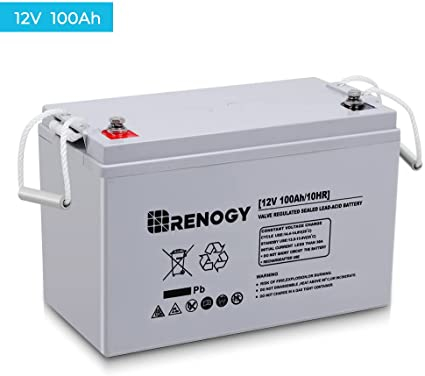 Renogy 12 Volt 100Ah Deep Cycle AGM Battery