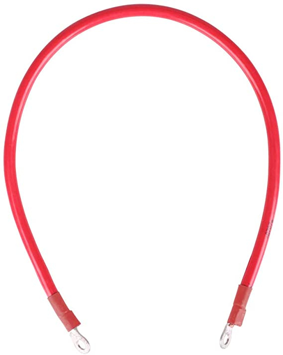 Renogy 2ft ANL Fuse Cable 4AWG with Double Ring