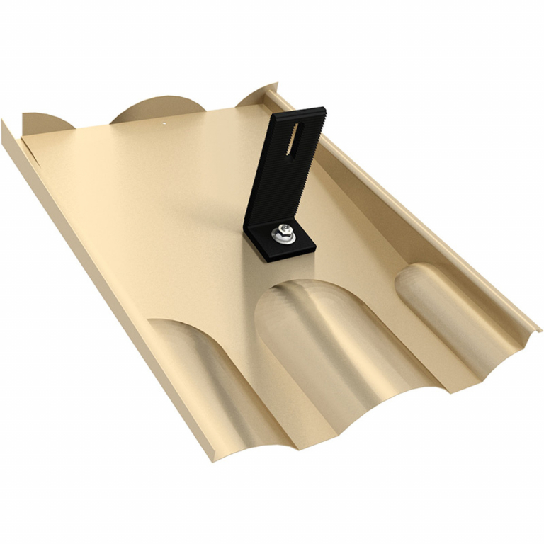 IronRidge Tile Replacement Flashing W Tan