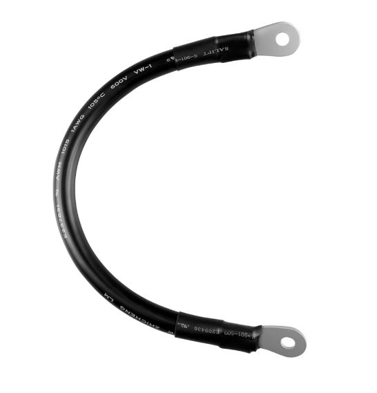 Renogy Copper Battery Interconnect Cable 12" 1AWG