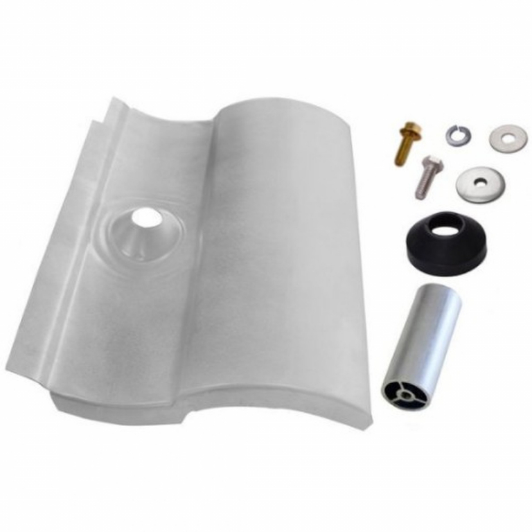 IronRidge Tile Replacement W-Tile 4 Inch Post Mill