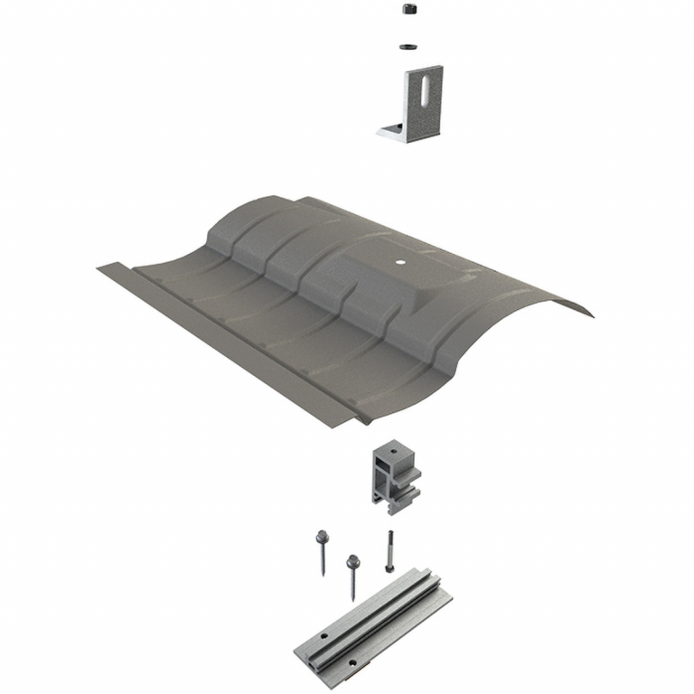 UNIRAC Flashkit TR Span-Tile Charcoal (Pack of 10)