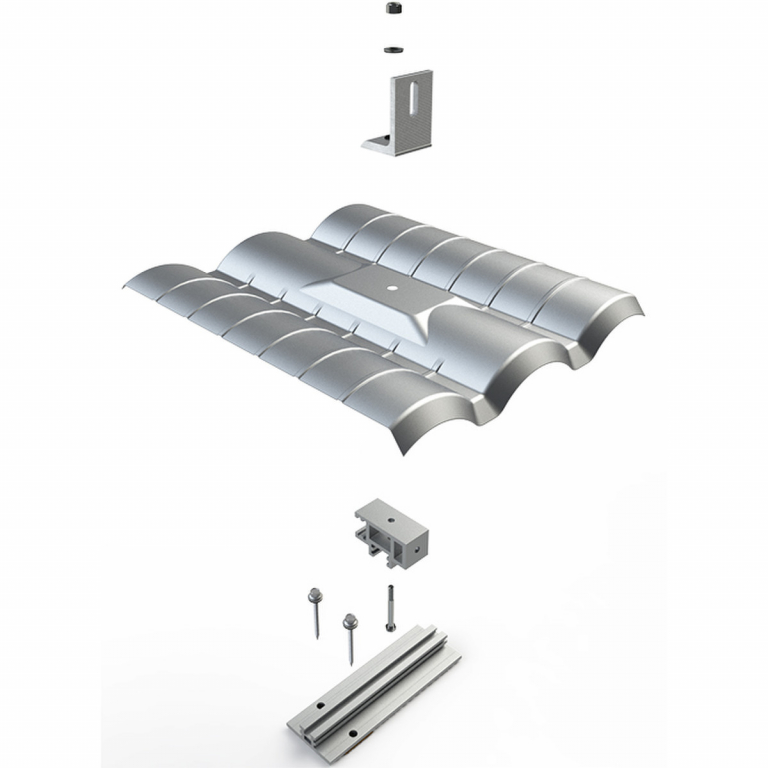 UNIRAC Flashkit TR W-TILE Mill (Pack of 10)