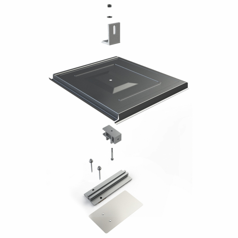 UNIRAC Flashkit TR Flat-Tile Charcoal (Priced as 1 pc)