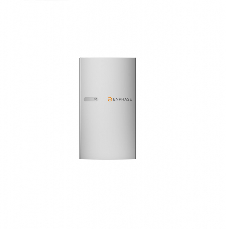 Enphase 5kW IQ Battery 5P Battery with DOM Cover Kit & Wall Mount