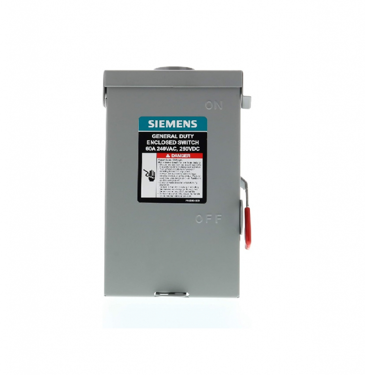 Siemens General Duty Non-Fusible 60A Safety Switch