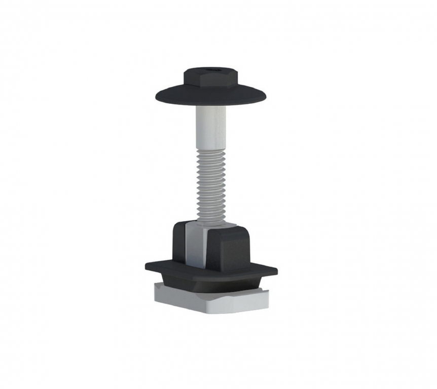 Ironridge Aire Lock Mid Black 30mm - 40mm US (Priced as each)