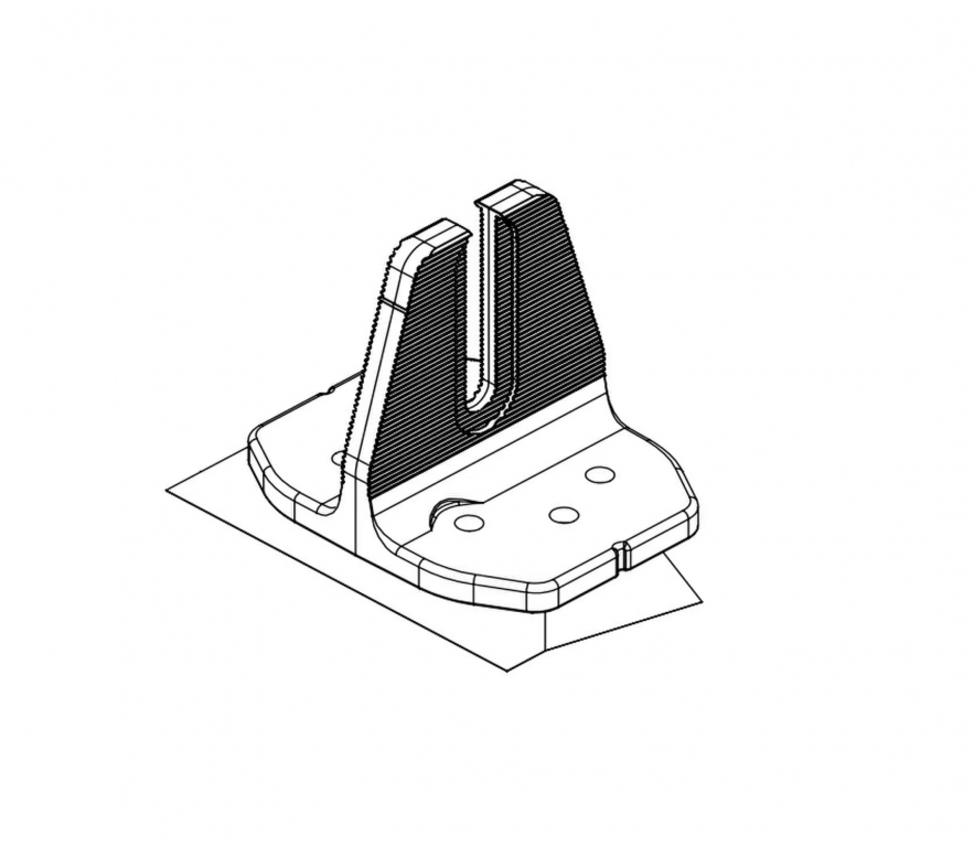 IronRidge Halo Ultra Grip Mill (Priced as each)