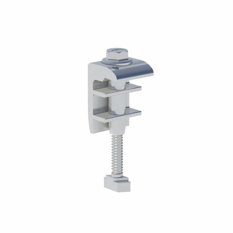 IronRidge End Fastening Object 30-40mm, MILL (Priced as each)