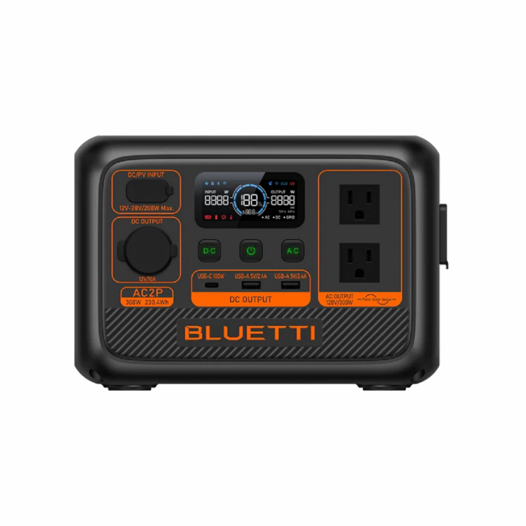 BLUETTI AC2P 230.4Wh Portable Power Station