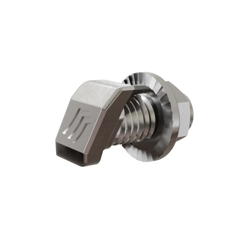 Pegasus Solar SS Dovetail T-Bolt and SS Serrated Flange Nut
