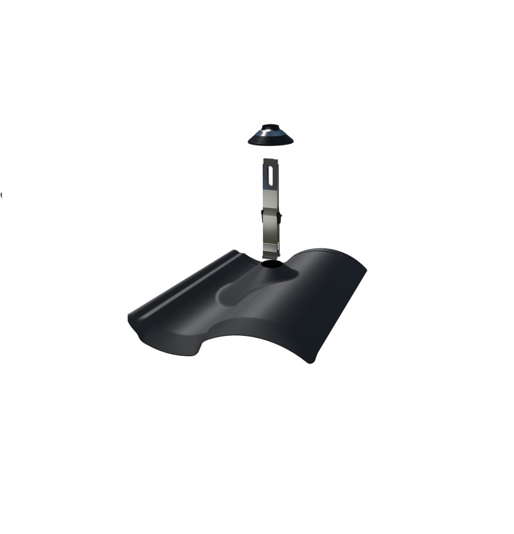 Pegasus S-Tile Scissor Mount Flashing Kit - Black