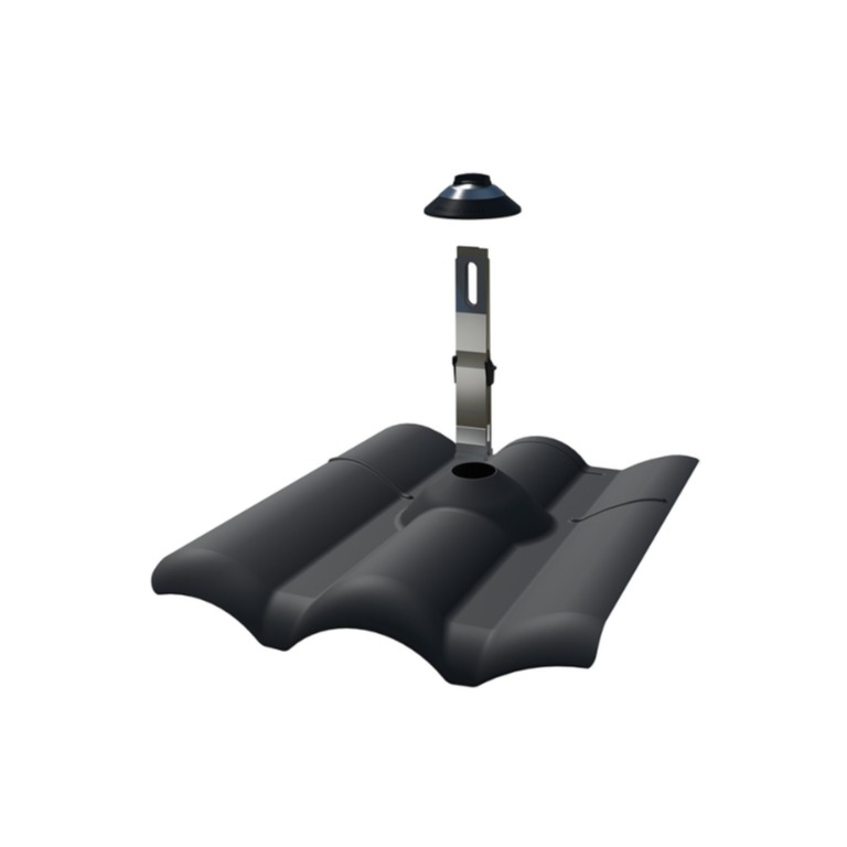 Pegasus Solar W- Tile Scissor Mount Flashing Kit