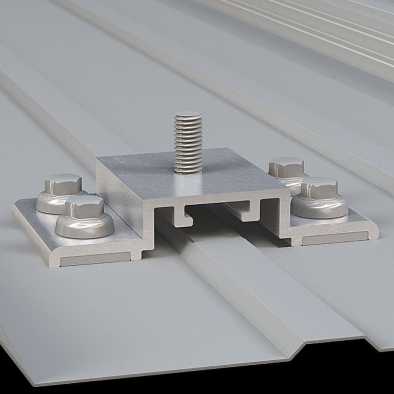 S-5! SolarFoot for Exposed Fastener Metal Roofs