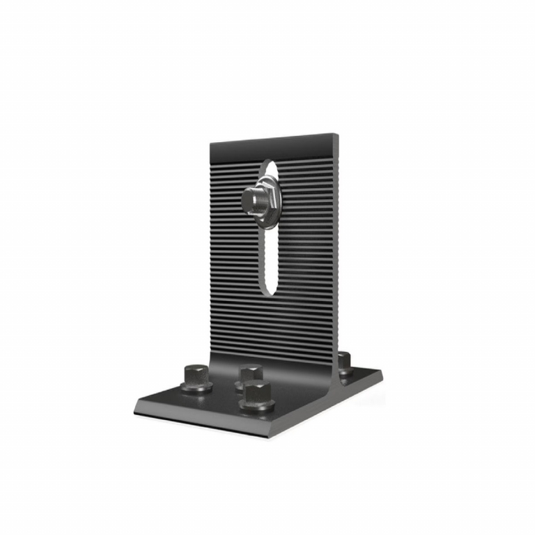 Unirac SolarMount Dark Direct-To-Deck Roof Attachment Butyl