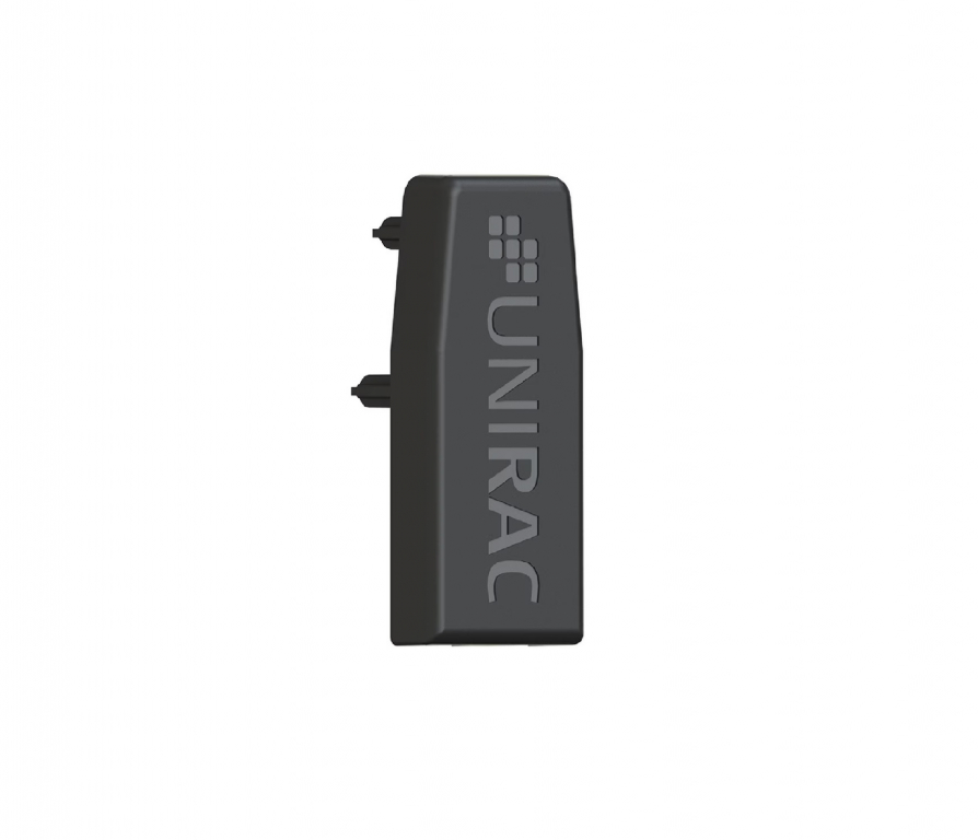 UNIRAC SM RAIL END CAP, PRO UV-BLK (Priced as 1 pc)
