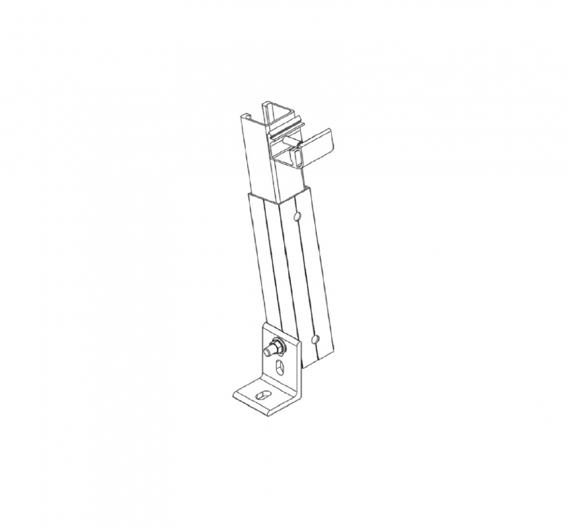 UNIRAC Nxt Adj Tilt Kit 12" W/HDW (Priced as 1 ea)