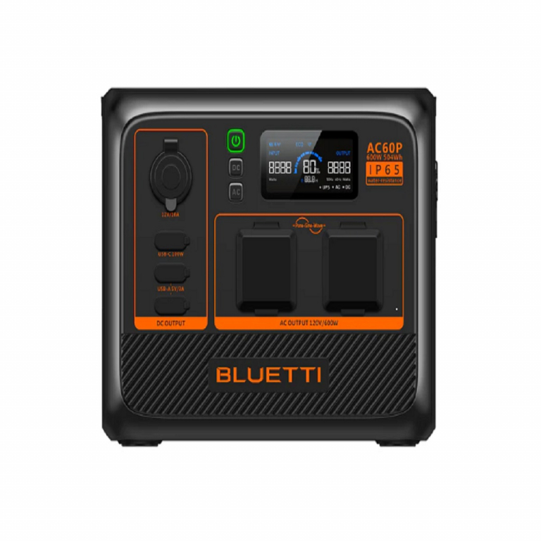BLUETTI AC60P 504Wh Portable Power Station