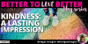 Kindness: A Lasting Impression