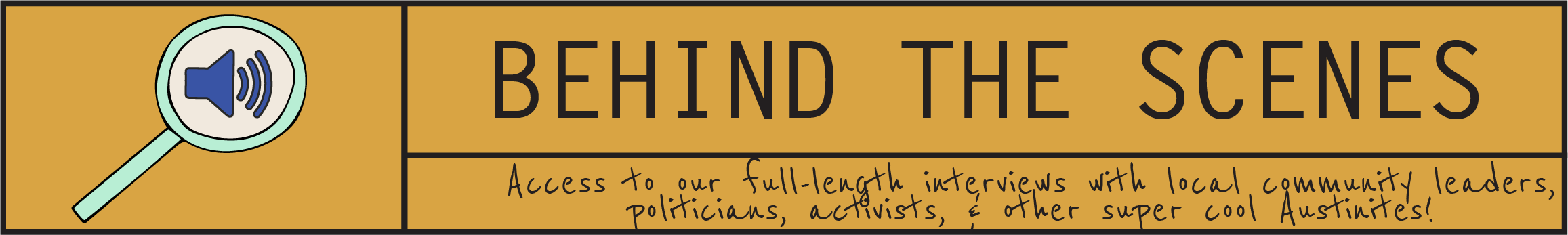 Behind The Scenes - Header