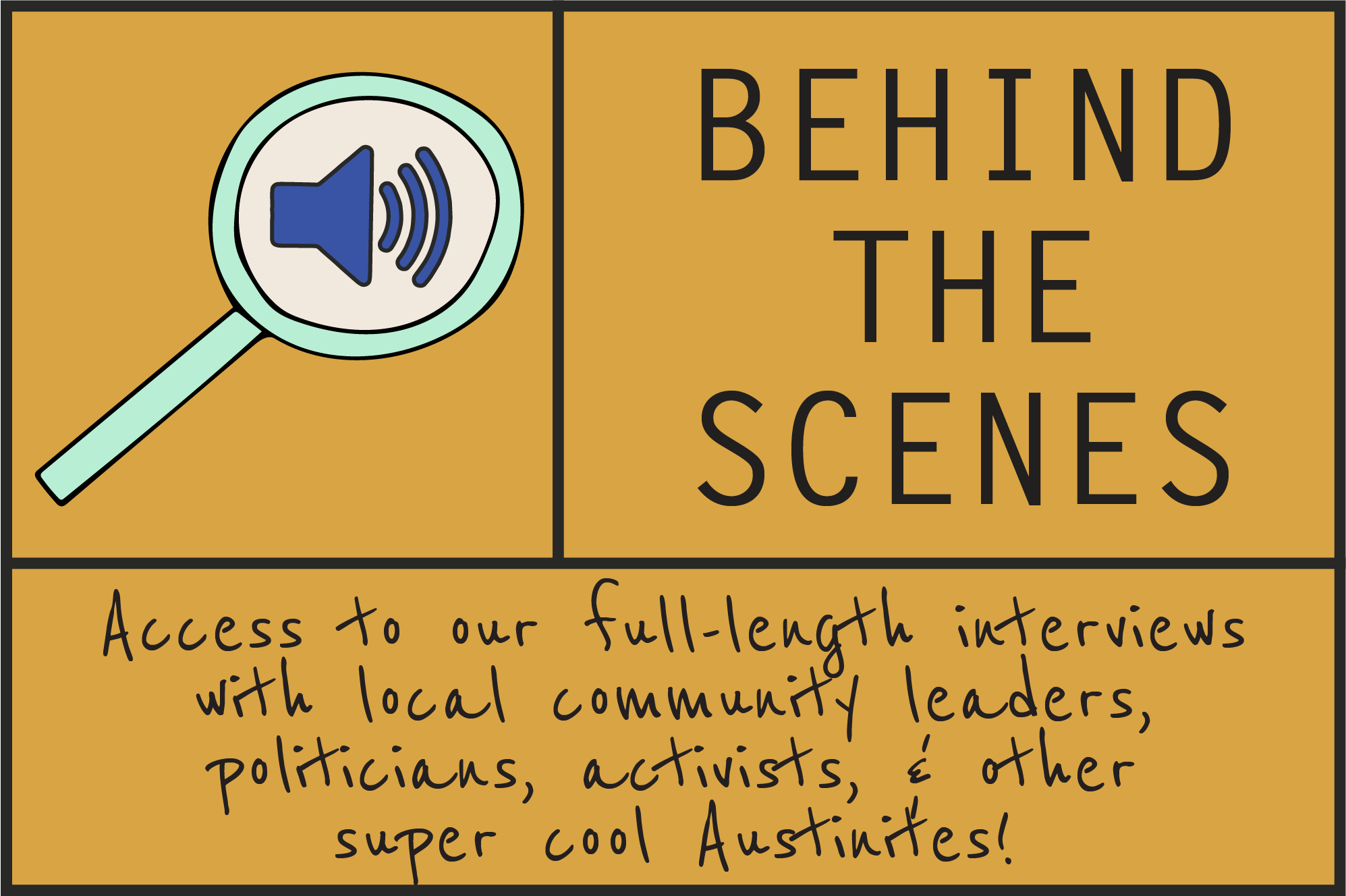 Behind The Scenes Podcast - Mobile Header